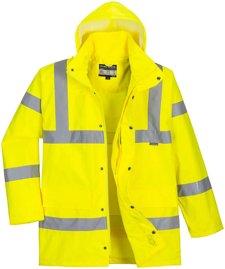 Gero matomumo orui pralaidi PORTWEST RT60 striukė, Dydis: XL, Pw spalvos: Geltona