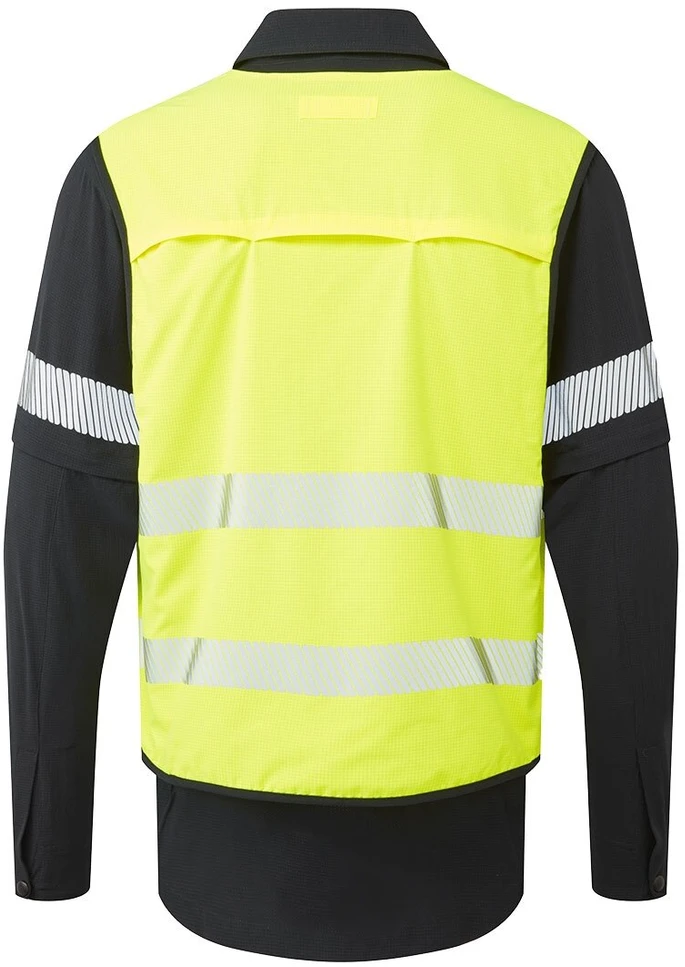 Gero matomumo PORTWEST BX322 5- viename marškinėliai, Dydis: S, Pw spalvos: Juodas/Geltona