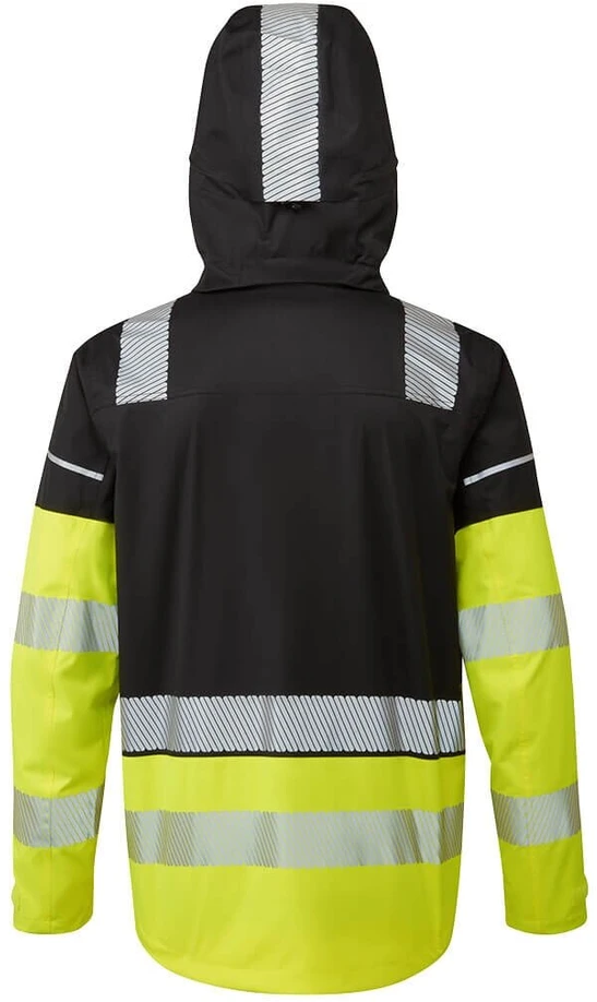 Gero matomumo PORTWEST BX323 3 viename striukė nuo lietaus, Dydis: L, Pw spalvos: Geltona/Juodas