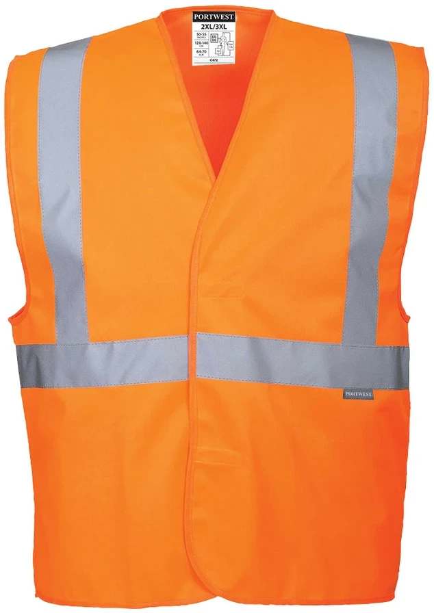 Gero matomumo PORTWEST C472 liemenė, Dydis: L/XL, Pw spalvos: Oranžinis