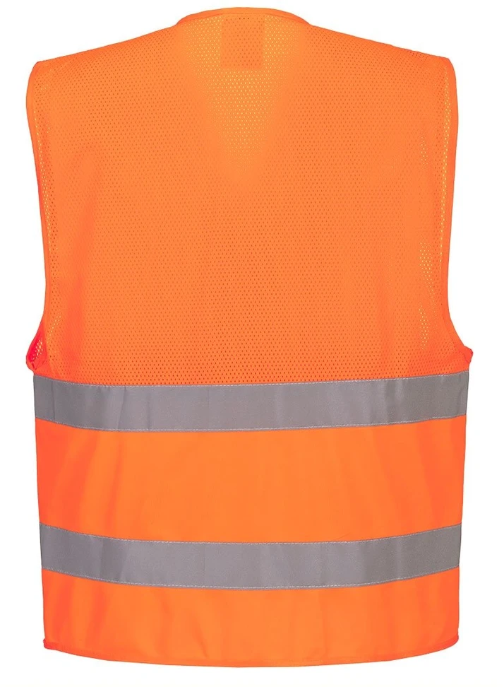 Gero matomumo PORTWEST C494 tinklinė liemenė, Dydis: S/M, Pw spalvos: Oranžinis