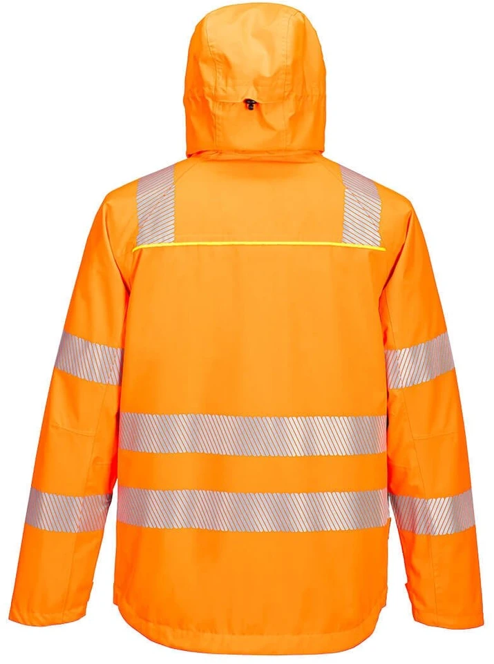 Gero matomumo PORTWEST DX462 striukė nuo lietaus, Dydis: XXXL, Pw spalvos: Oranžinis