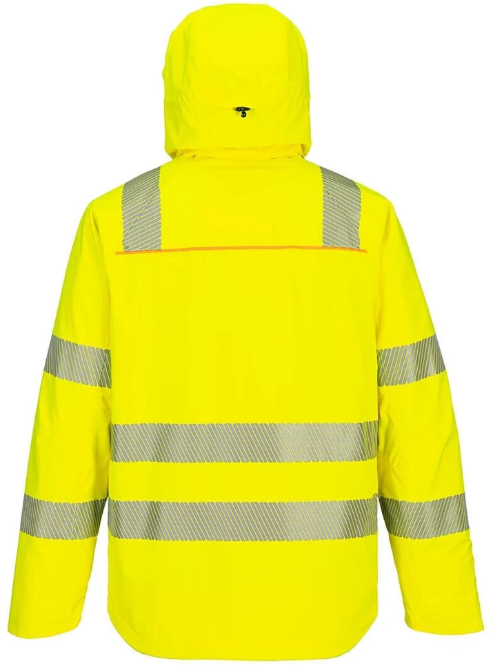 Gero matomumo PORTWEST DX462 striukė nuo lietaus, Dydis: XXXL, Pw spalvos: Oranžinis