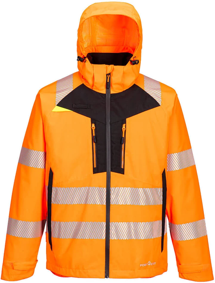 Gero matomumo PORTWEST DX466 4 viename striukė, Dydis: XL, Pw spalvos: Oranžinis/Juodas