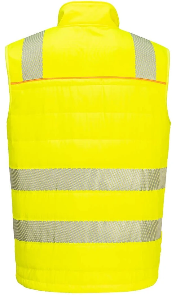 Gero matomumo PORTWEST DX479 Softshell liemenė, Dydis: L, Pw spalvos: Geltona/Juodas