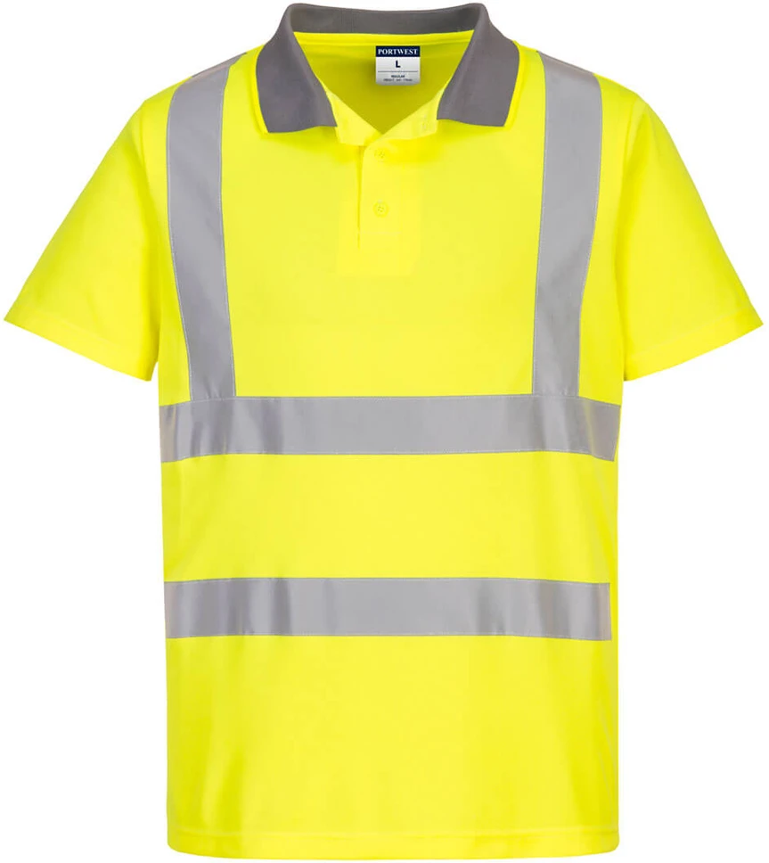 Gero matomumo PORTWEST EC10 polo marškinėliai trumpomis rankovėmis (6 pakuotėje), Dydis: XXXL, Pw spalvos: Geltona