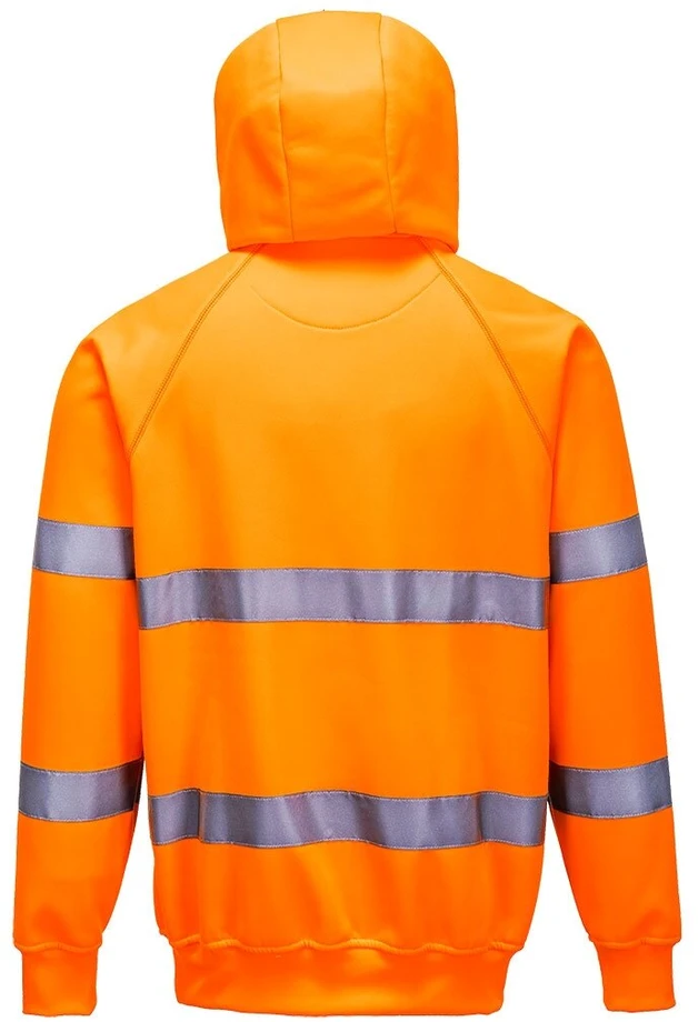 Gero matomumo PORTWEST ES304 džemperis su gobtuvu, Dydis: 6XL, Pw spalvos: Oranžinis