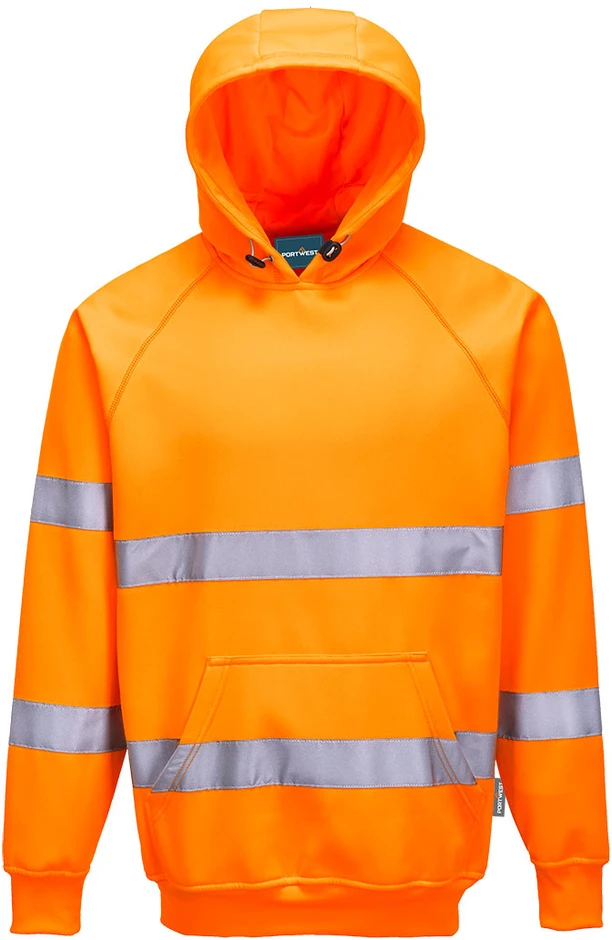 Gero matomumo PORTWEST ES304 džemperis su gobtuvu, Dydis: XL, Pw spalvos: Oranžinis