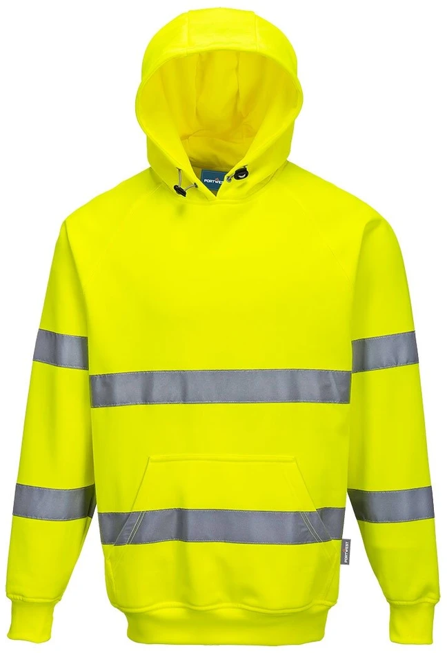 Gero matomumo PORTWEST ES304 džemperis su gobtuvu, Dydis: 6XL, Pw spalvos: Oranžinis
