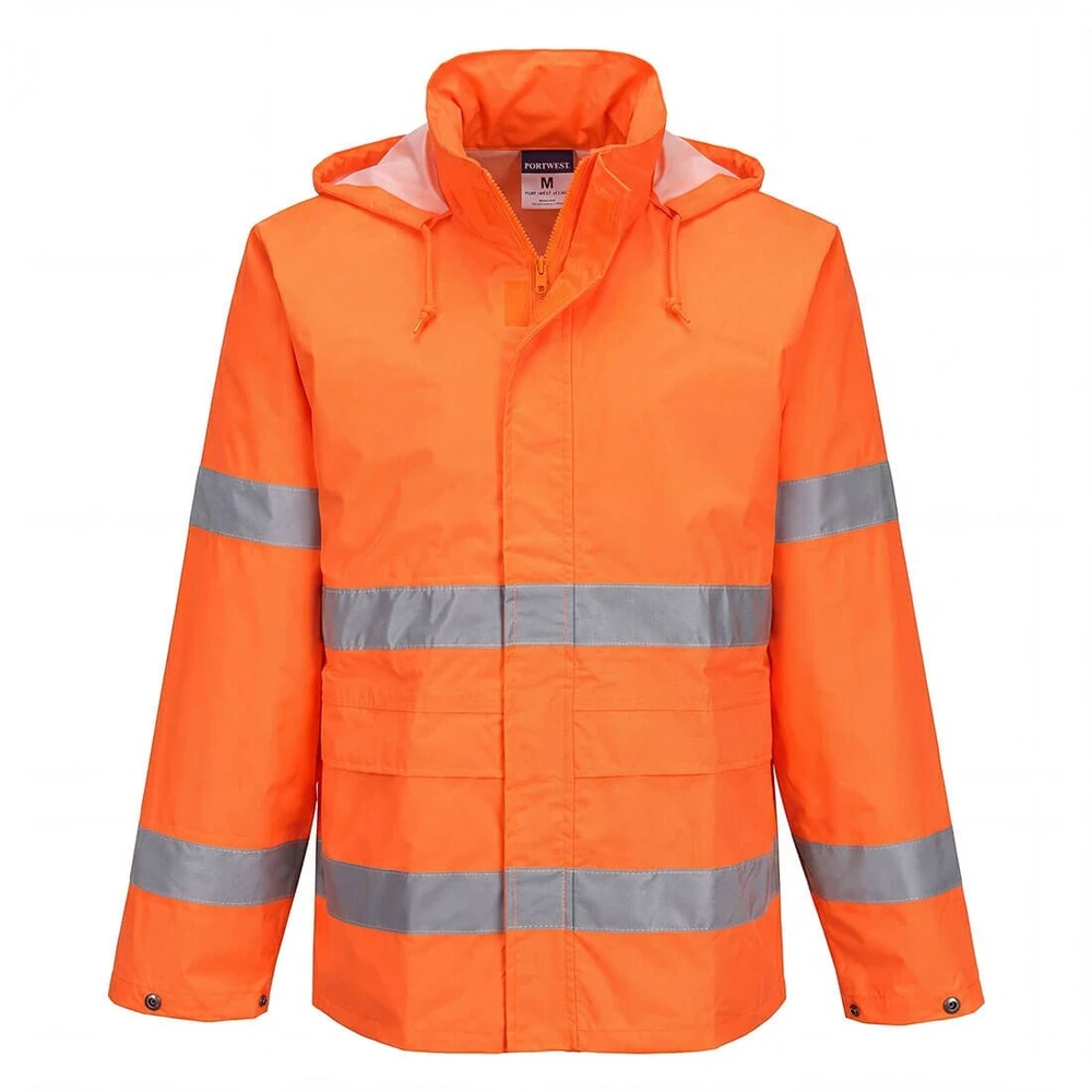 Gero matomumo PORTWEST ES440 striukė nuo lietaus, Dydis: XXXL, Pw spalvos: Oranžinis
