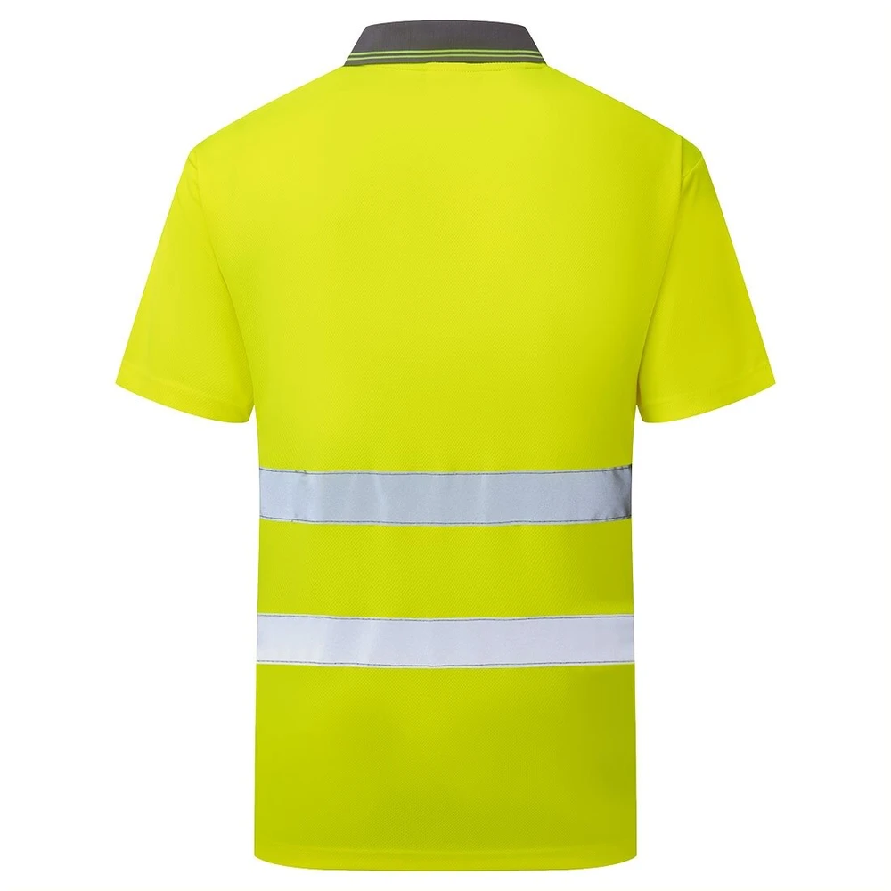 Gero matomumo PORTWEST ES477 polo marškinėliai trumpomis rankovėmis, Dydis: 6XL, Pw spalvos: Oranžinis