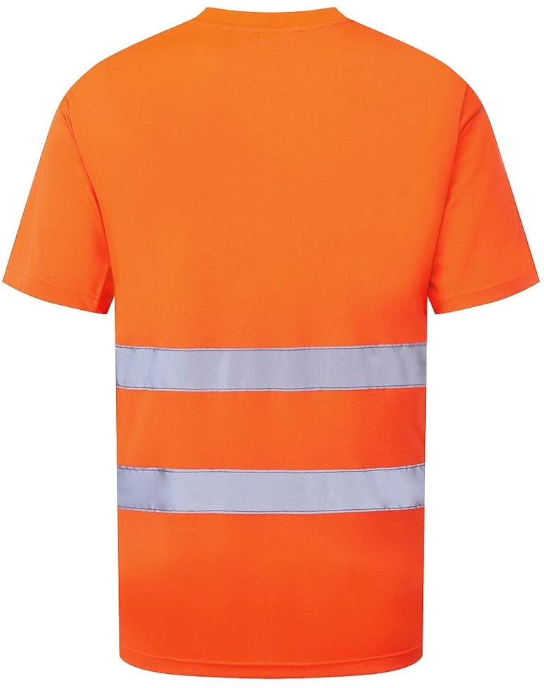Gero matomumo PORTWEST ES478 marškinėliai trumpomis rankovėmis, Dydis: 4XL, Pw spalvos: Oranžinis