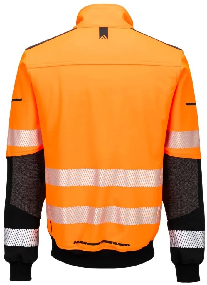 Gero matomumo PORTWEST EV468 Softshell Bomber striukė, Dydis: L, Pw spalvos: Geltona/Juodas
