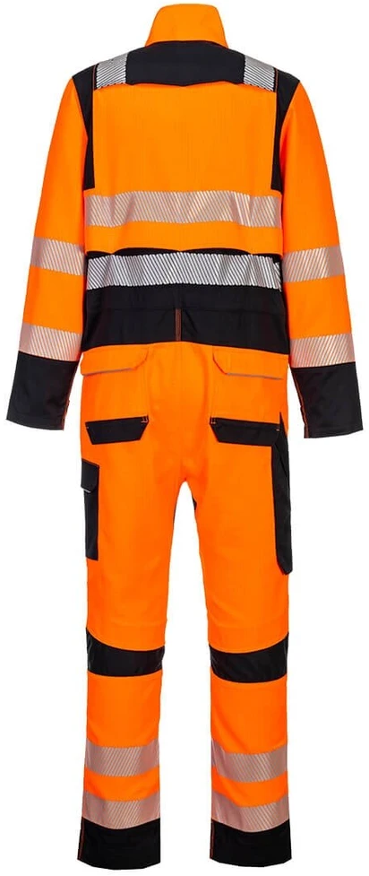 Gero matomumo PORTWEST FR509 darbo kombinezonas, Dydis: XXL, Pw spalvos: Oranžinis/Juodas