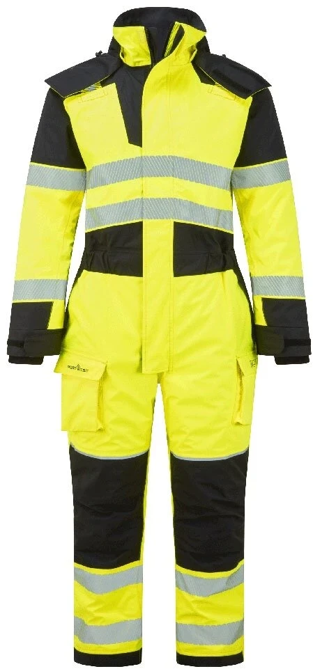 Gero matomumo PORTWEST FR516 žieminis kombinezonas, Dydis: XL, Pw spalvos: Geltona/Juodas