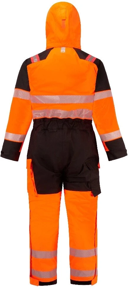 Gero matomumo PORTWEST FR516 žieminis kombinezonas, Dydis: L, Pw spalvos: Oranžinis/Juodas