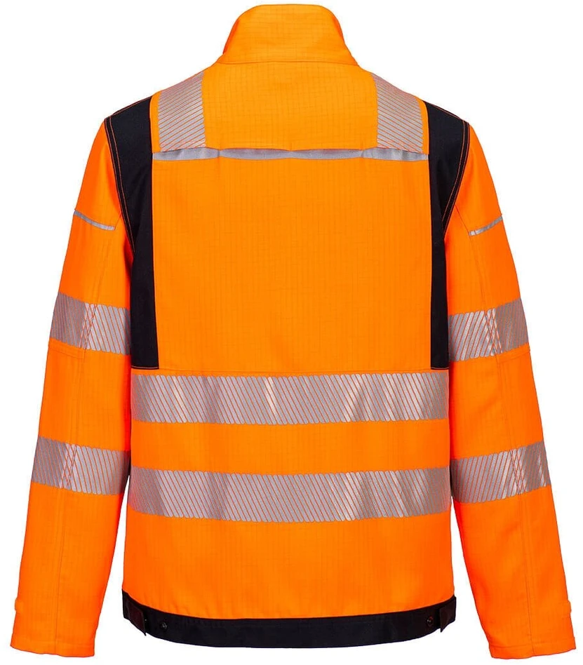 Gero matomumo PORTWEST FR722 darbo švarkas, Dydis: L, Pw spalvos: Oranžinis/Juodas