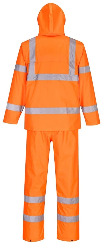Gero matomumo PORTWEST H448 sulankstomas lietaus kostiumas, Dydis: XL, Pw spalvos: Oranžinis