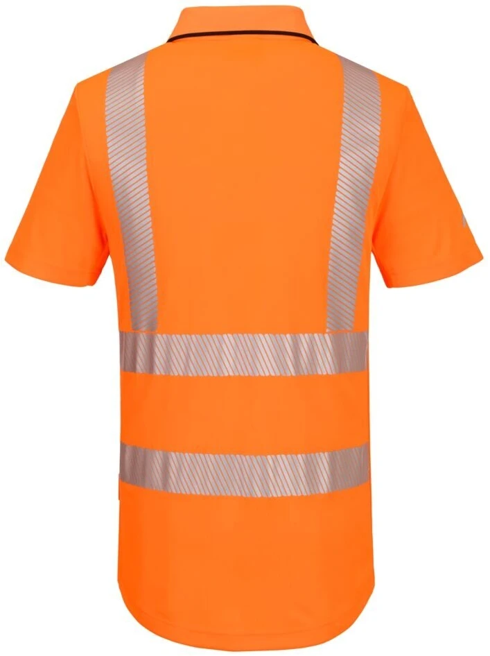 Gero matomumo PORTWEST KX302 polo marškinėliai su užtrauktuku, Dydis: XXXL, Pw spalvos: Geltona