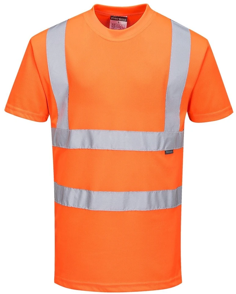 Gero matomumo PORTWEST RT23 marškinėliai RIS, Dydis: 7XL, Pw spalvos: Oranžinis