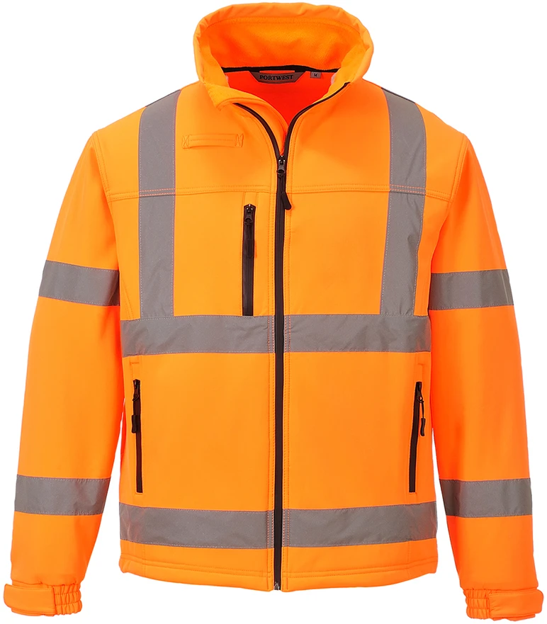 Gero matomumo PORTWEST S424 Softshell striukė, Dydis: XXL, Pw spalvos: Oranžinis