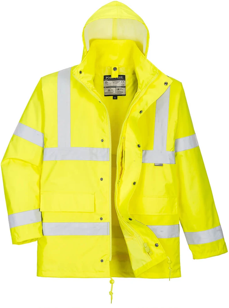 Gero matomumo PORTWEST S468 4 viename kelininko striukė, Dydis: 5XL, Pw spalvos: Geltona