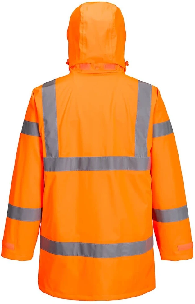 Gero matomumo PORTWEST S599 striukė nuo lietaus, Dydis: 4XL, Pw spalvos: Oranžinis