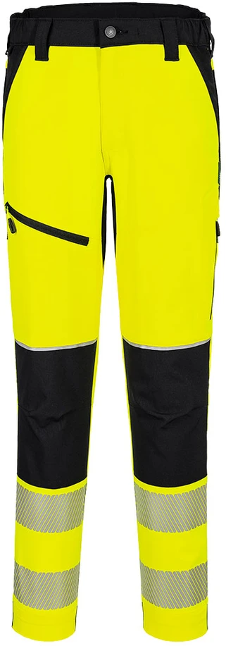 Gero matomumo PORTWEST T140 tamprios kelnės, Dydis: L, Pw spalvos: Geltona/Juodas