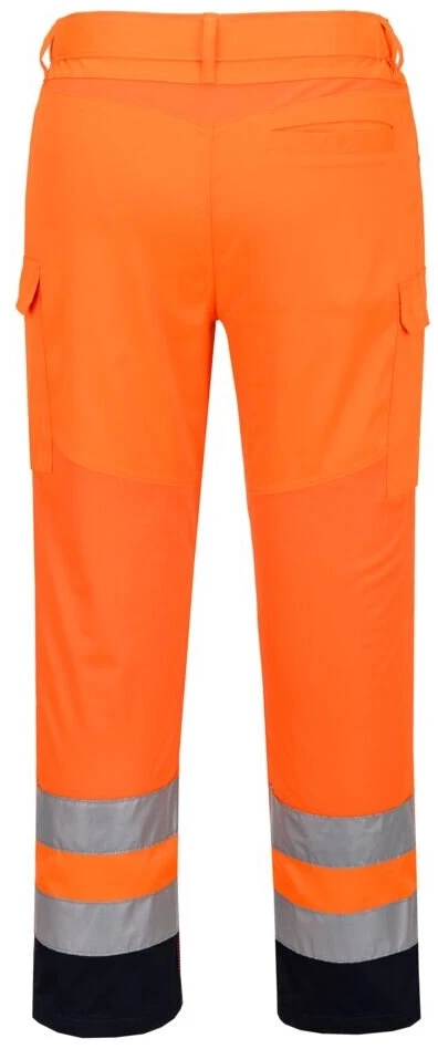Gero matomumo PORTWEST T143 darbo kelnės, Dydis: 46, Pw spalvos: Oranžinis/Navy