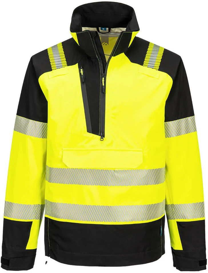 Gero matomumo PORTWEST T161 striukė nuo lietaus, Dydis: XL, Pw spalvos: Geltona/Juodas