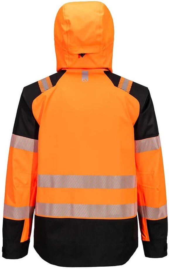 Gero matomumo PORTWEST T161 striukė nuo lietaus, Dydis: XXL, Pw spalvos: Geltona/Juodas