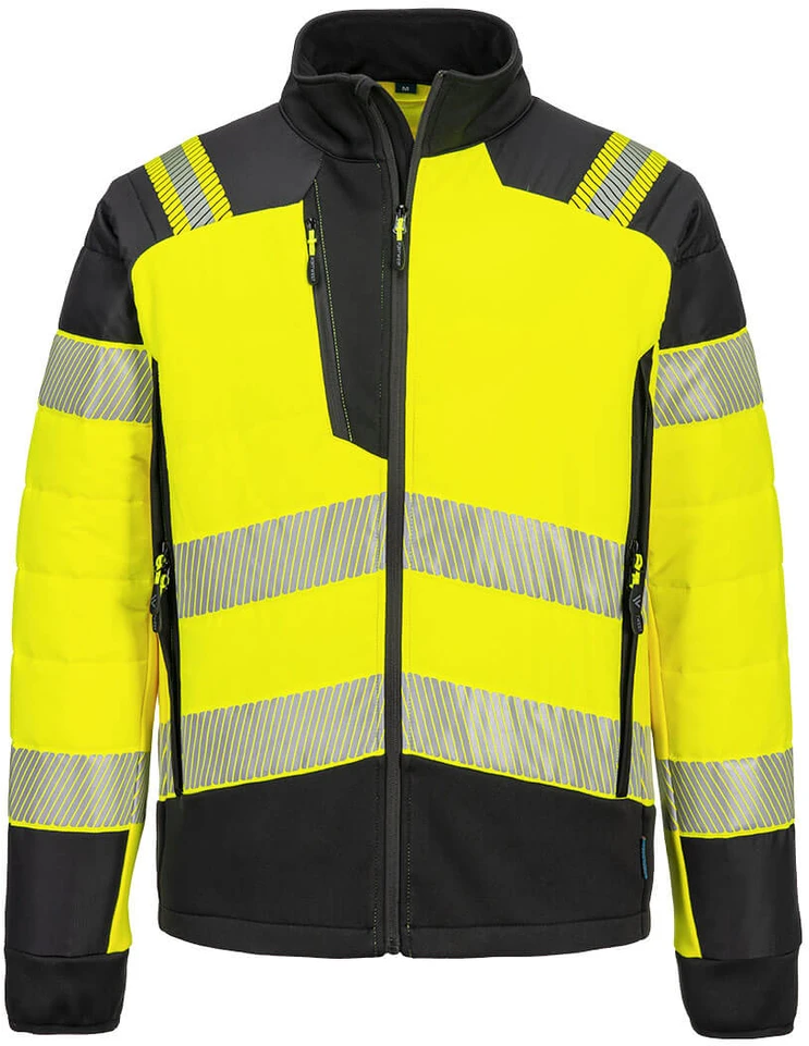 Gero matomumo PORTWEST T170 striukė, Dydis: S, Pw spalvos: Geltona/Juodas