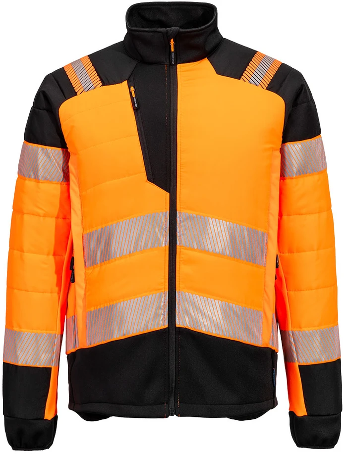 Gero matomumo PORTWEST T170 striukė, Dydis: M, Pw spalvos: Oranžinis/Juodas