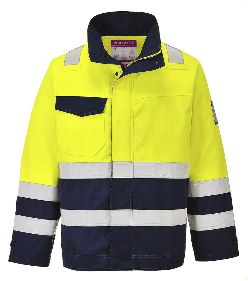 Gero matomumo striukė Portwest MV25, Dydis: XL, Pw spalvos: Geltona/Navy