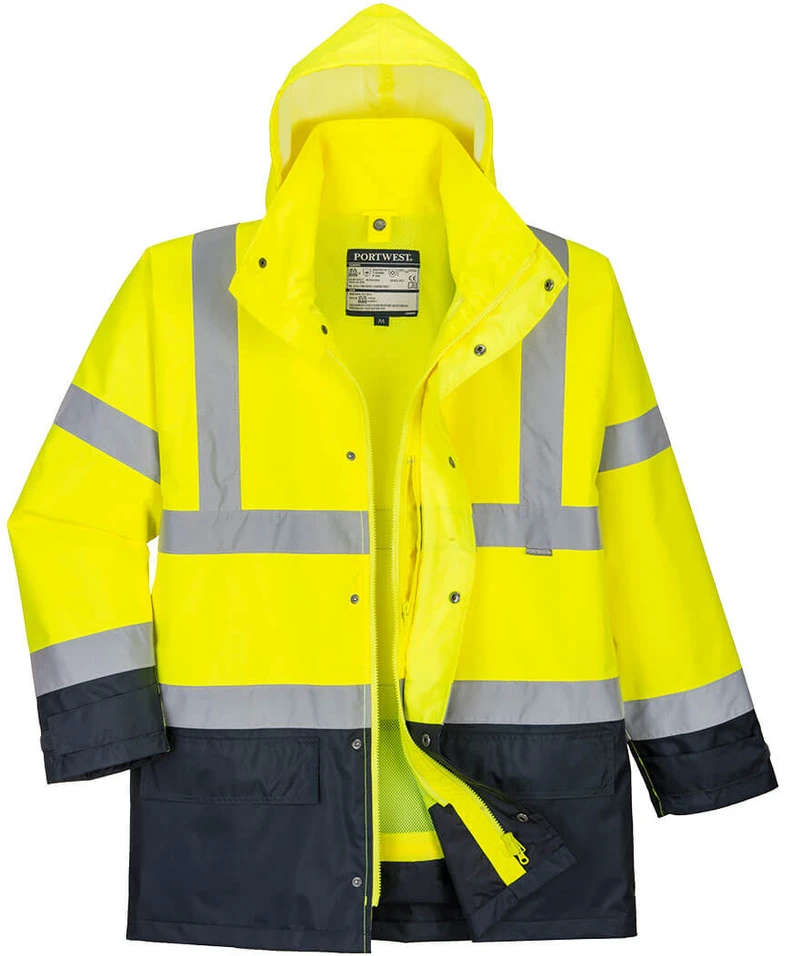 Gero matomumo striukė Portwest S768, Dydis: XXXL, Pw spalvos: Geltona/Navy
