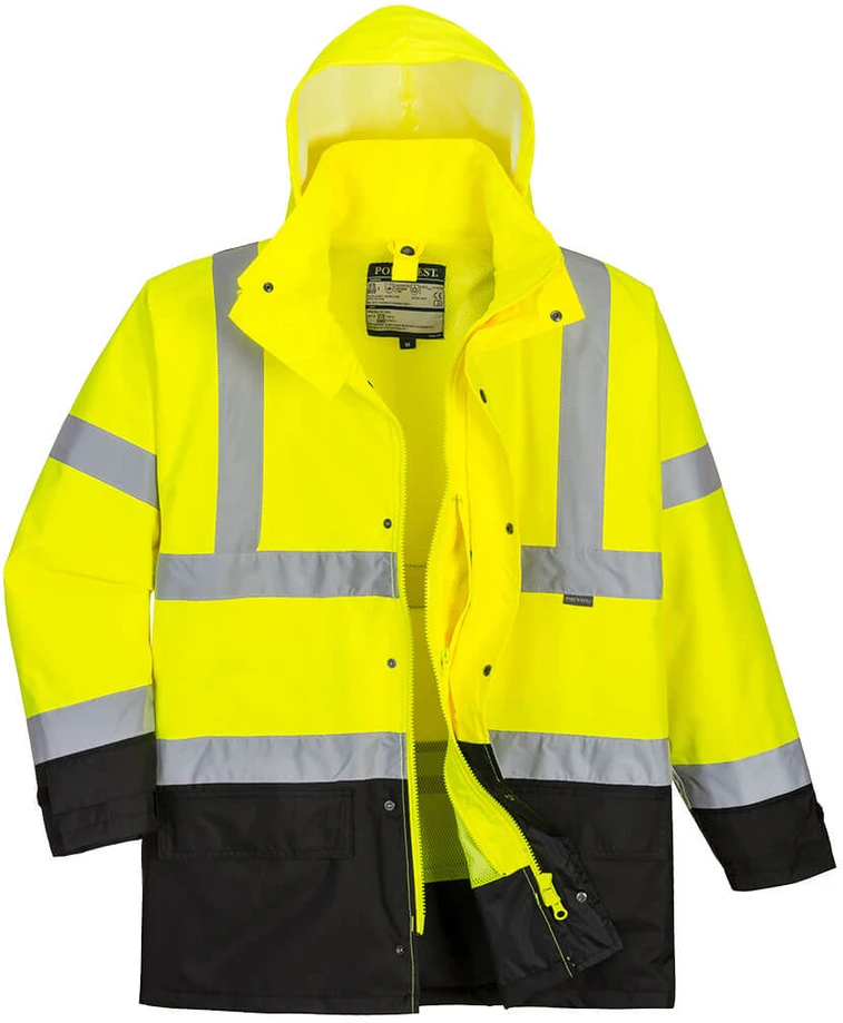 Gero matomumo striukė Portwest S768, Dydis: XXXL, Pw spalvos: Geltona/Juodas