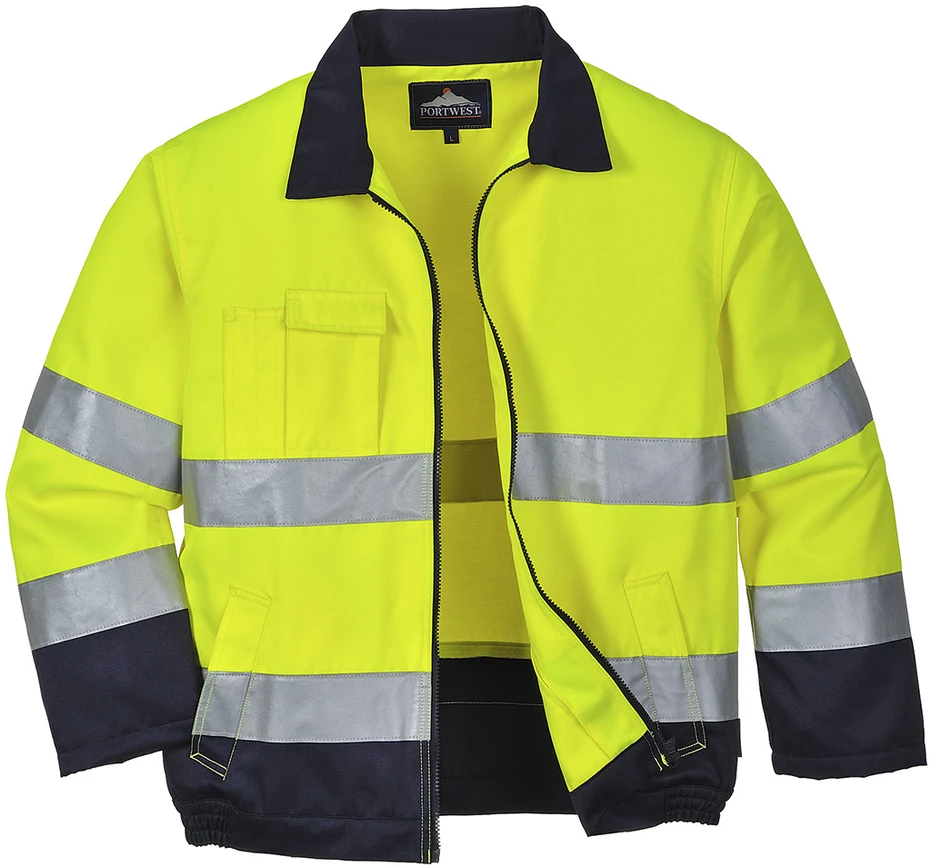 Gero matomumo striukė Portwest TX70, Dydis: XXL, Pw spalvos: Geltona/Navy