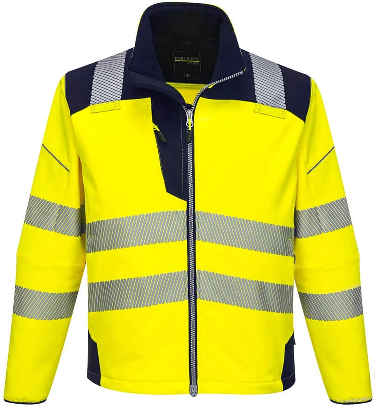 Gero matomumo švarkas Portwest T402, Dydis: L, Pw spalvos: Geltona/Navy