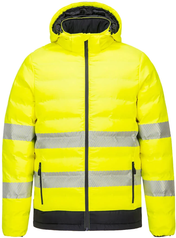 Gero matomumo ultragarsu šildoma PORTWEST S548 striukė, Dydis: XXXL, Pw spalvos: Geltona/Juodas