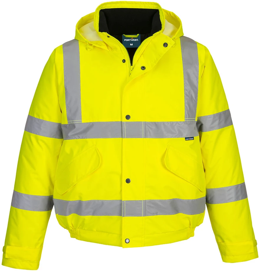 Gero matomumo vandeniui atspari PORTWEST ES463 Bomber striukė, Dydis: 5XL, Pw spalvos: Geltona