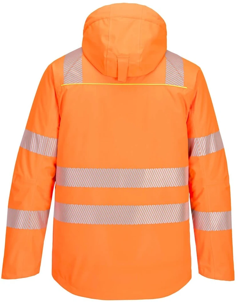 Gero matomumo žieminė PORTWEST DX461 striukė, Dydis: 6XL, Pw spalvos: Geltona/Juodas