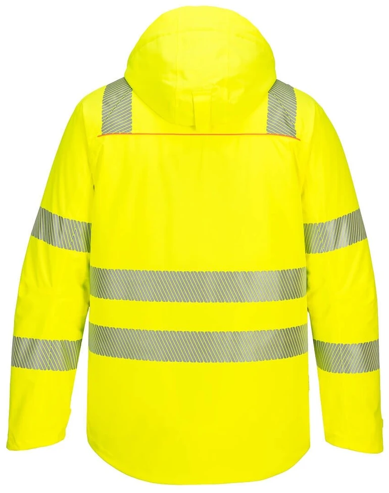 Gero matomumo žieminė PORTWEST DX461 striukė, Dydis: 6XL, Pw spalvos: Geltona/Juodas