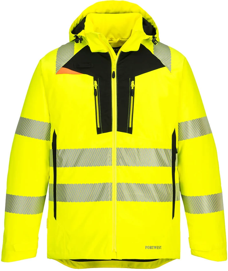 Gero matomumo žieminė PORTWEST DX461 striukė, Dydis: XL, Pw spalvos: Geltona/Juodas