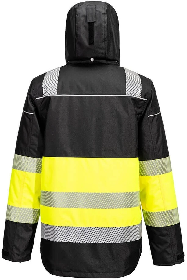 Gero matomumo žieminė PORTWEST PW364 striukė, Dydis: 4XL, Pw spalvos: Geltona/Juodas