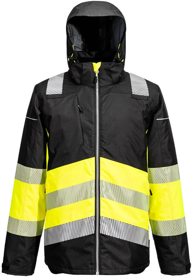 Gero matomumo žieminė PORTWEST PW364 striukė, Dydis: XL, Pw spalvos: Geltona/Juodas