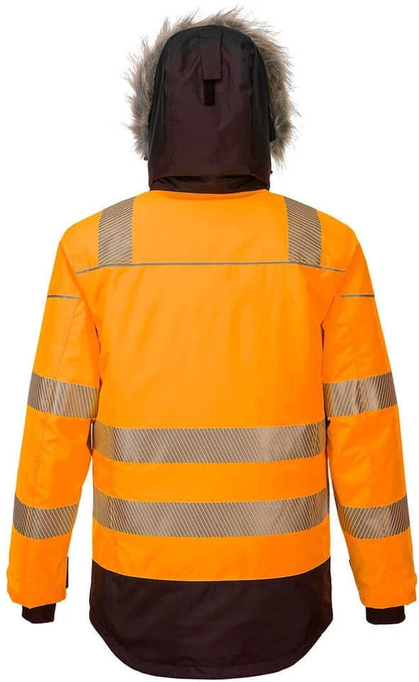 Gero matomumo žieminė PORTWEST PW369 Parka striukė, Dydis: 4XL, Pw spalvos: Geltona/Juodas