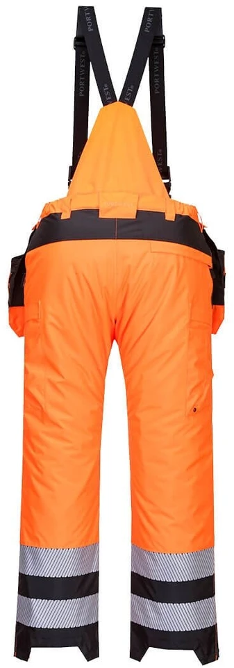 Gero matomumo žieminės PORTWEST PW351 kelnės, Dydis: 4XL, Pw spalvos: Oranžinis/Juodas