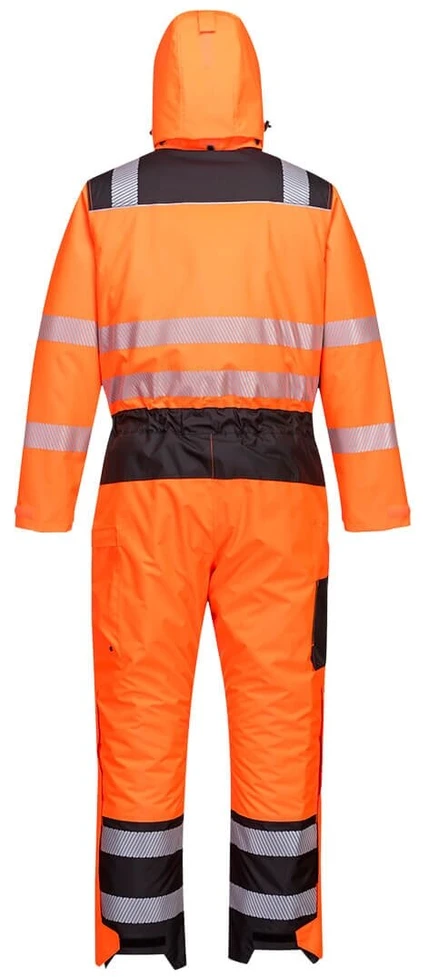 Gero matomumo žieminis PORTWEST PW352 kombinezonas, Dydis: M, Pw spalvos: Oranžinis/Juodas