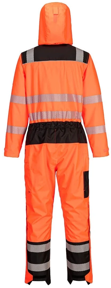 Gero matomumo žieminis PORTWEST PW355 kombinezonas, Dydis: XXL, Pw spalvos: Oranžinis/Juodas
