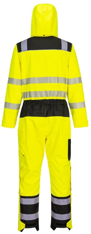 Gero matomumo žieminis PORTWEST PW355 kombinezonas, Dydis: XXL, Pw spalvos: Oranžinis/Juodas